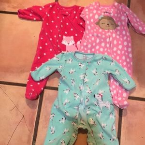 Fleece sleeper bundle